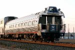 Amtrak "Beech Grove" #10001 on rear of rerouted Starlight to L.A.